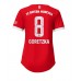 Cheap Bayern Munich Leon Goretzka #8 Home Football Shirt Women 2022-23 Short Sleeve